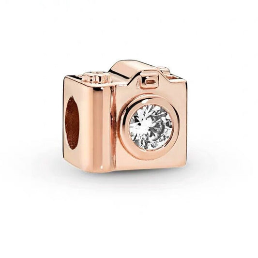 【Moments】CAMERA ROSE GOLD CHARM 787986CZ rose gold