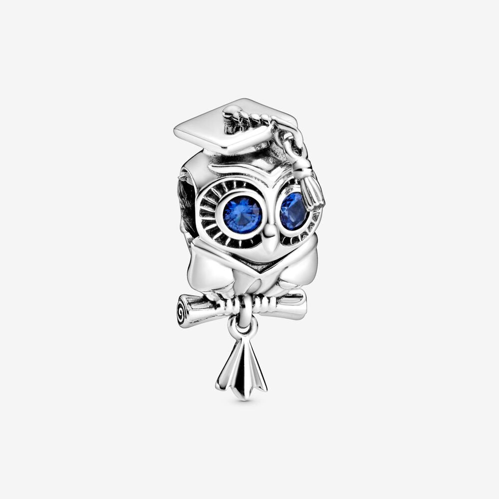 【Moments】Pan Wise Owl Graduation Charm  798907C01  925 Silver  for women