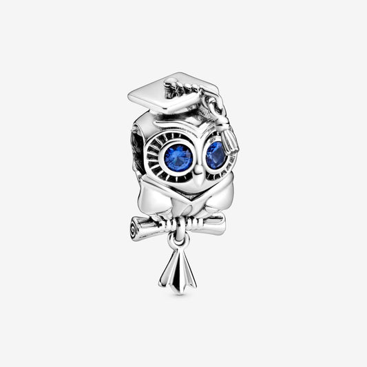 【Moments】Pan Wise Owl Graduation Charm  798907C01  925 Silver  for women