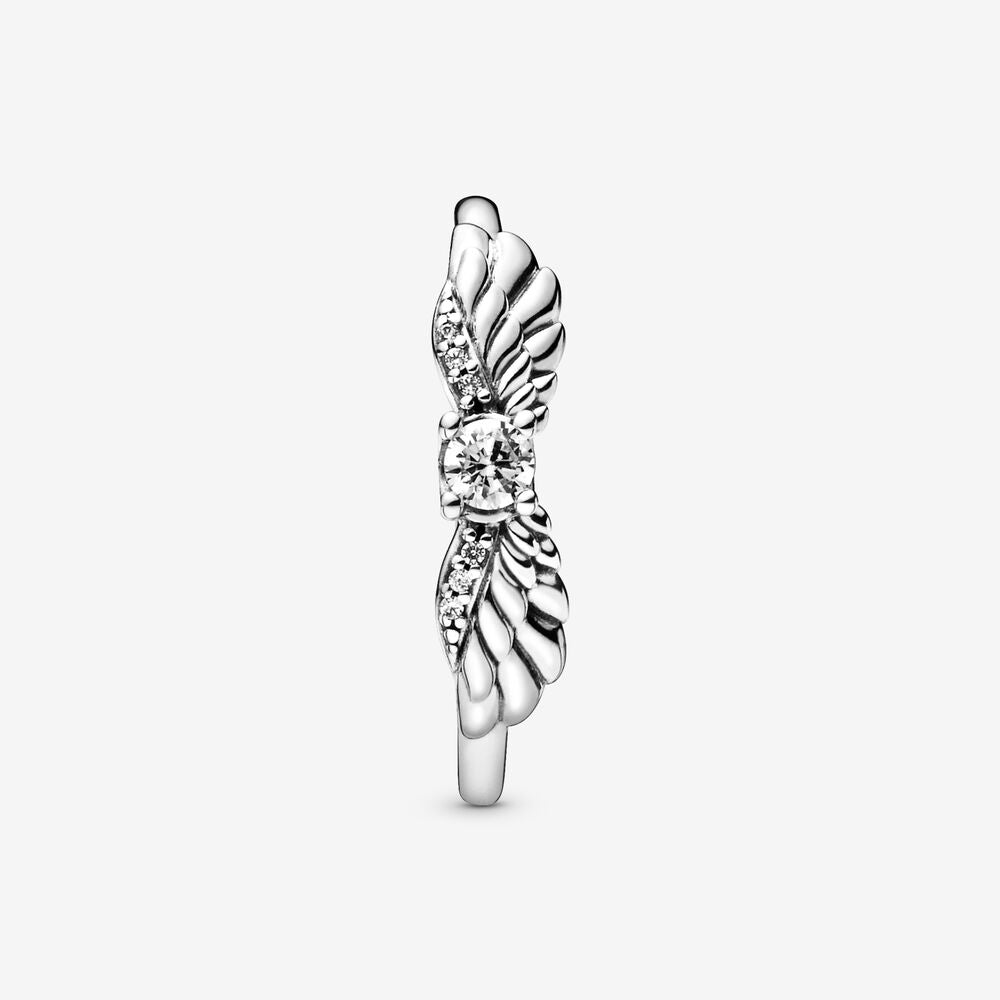 PAN Sparkling Angel Wings Ring 925 silver women diamond  198500C01