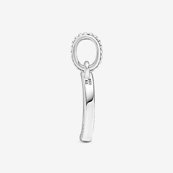 【Moments】Passions Sparkling Crescent Moon Pendant charm 399184C01 925 Silver