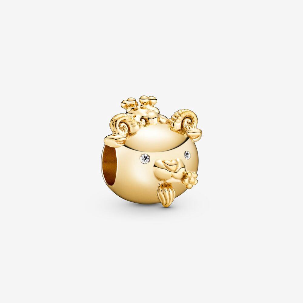 【Moments】PAN Chinese New Year Special Offer gold charm Shining Rat Tiger Rabbit Dragon Rooster Pig