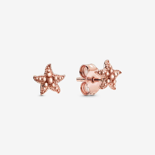 PAN Beaded Starfish Stud Earrings 288956C00 Girl women cute earrings 2020 new