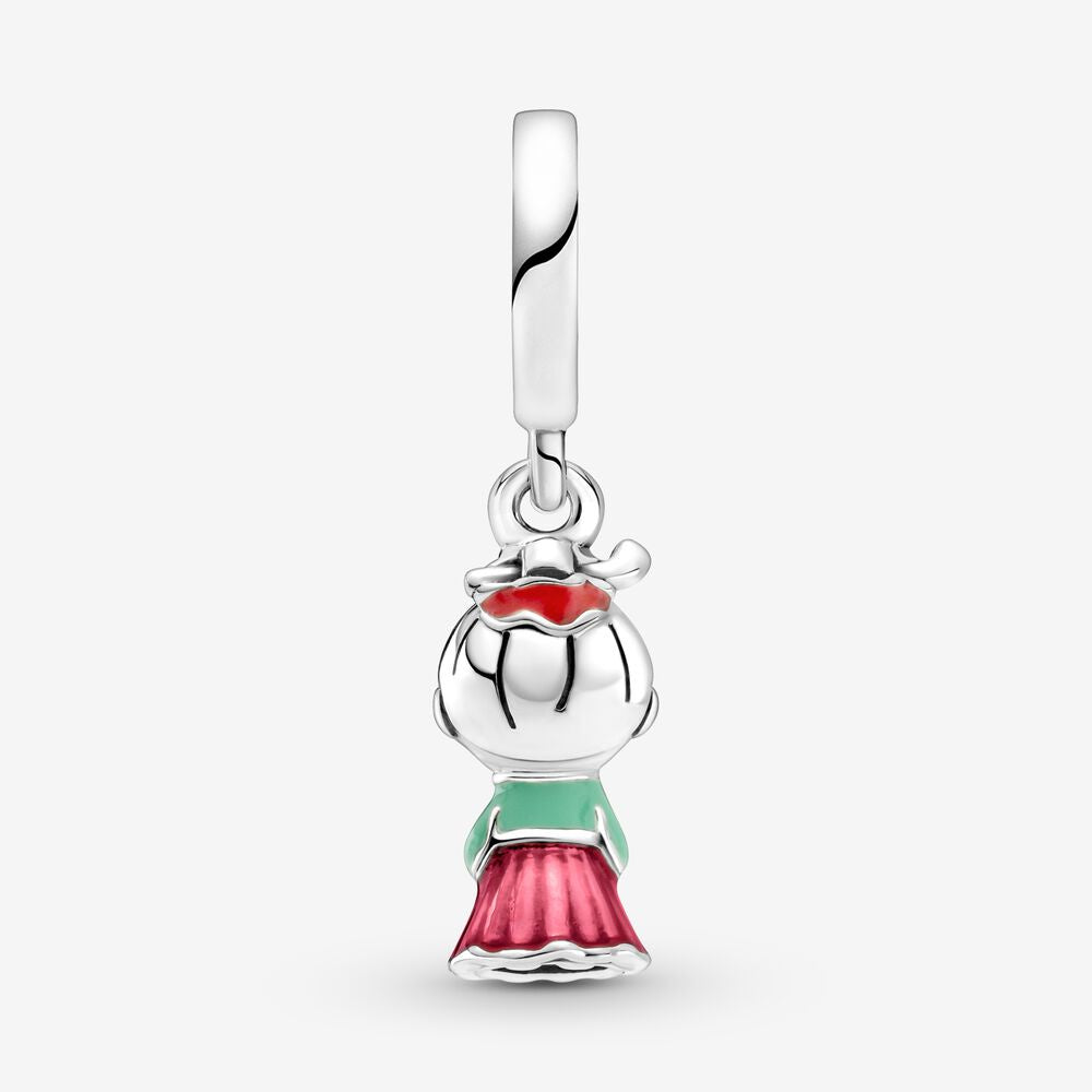 【Moments】Pan Korean Doll Hanbok Dangle Charm 799499C01 Clear 925 silver Cute Doll pendant Korea