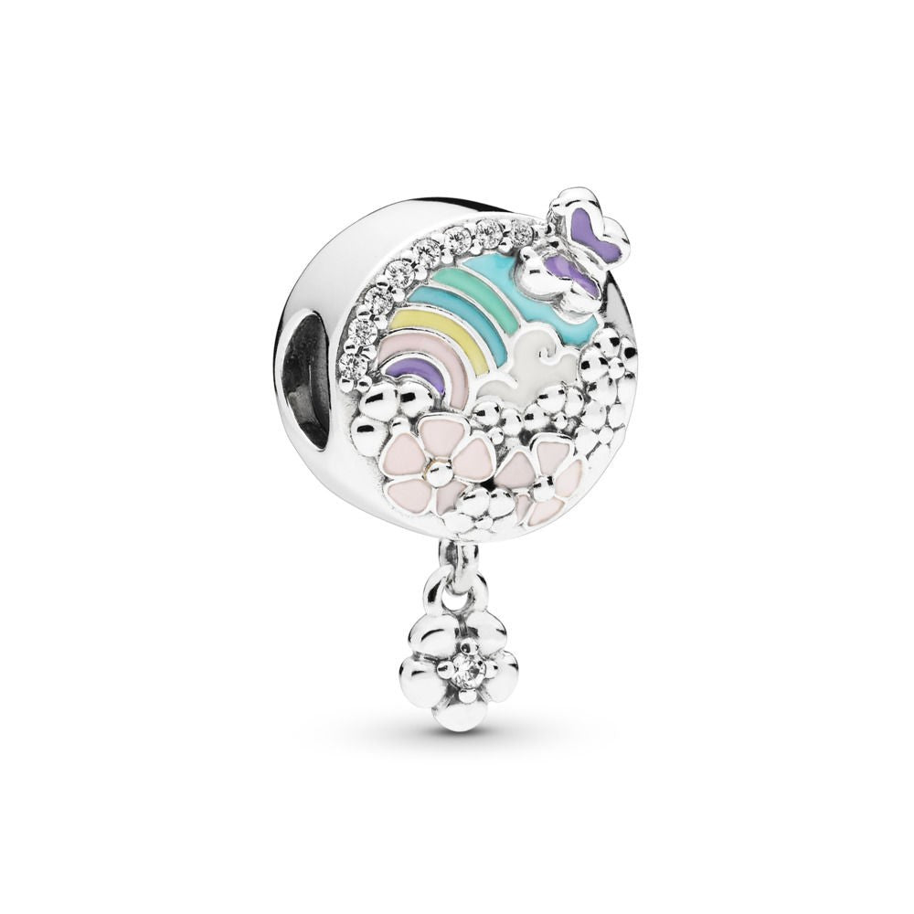 【Moments】FLOWER COLOUR STORY CHARM 925 silver pendant rainbow 797999ENMX