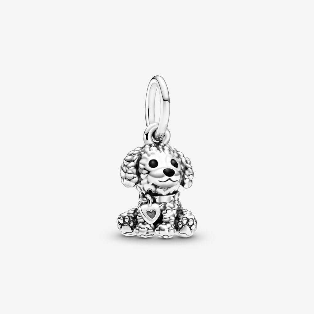 【Moments】PAN Poodle Puppy Dog Dangle Charm pendant 798871C01 925 silver sterling silver animal 2020