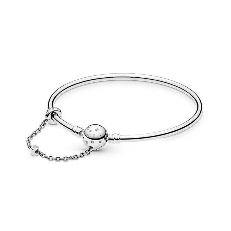 PAN LIMITED EDITION MOMENTS TRUE UNIQUENESS BANGLE 925 silver for women bracelet 597846CZ