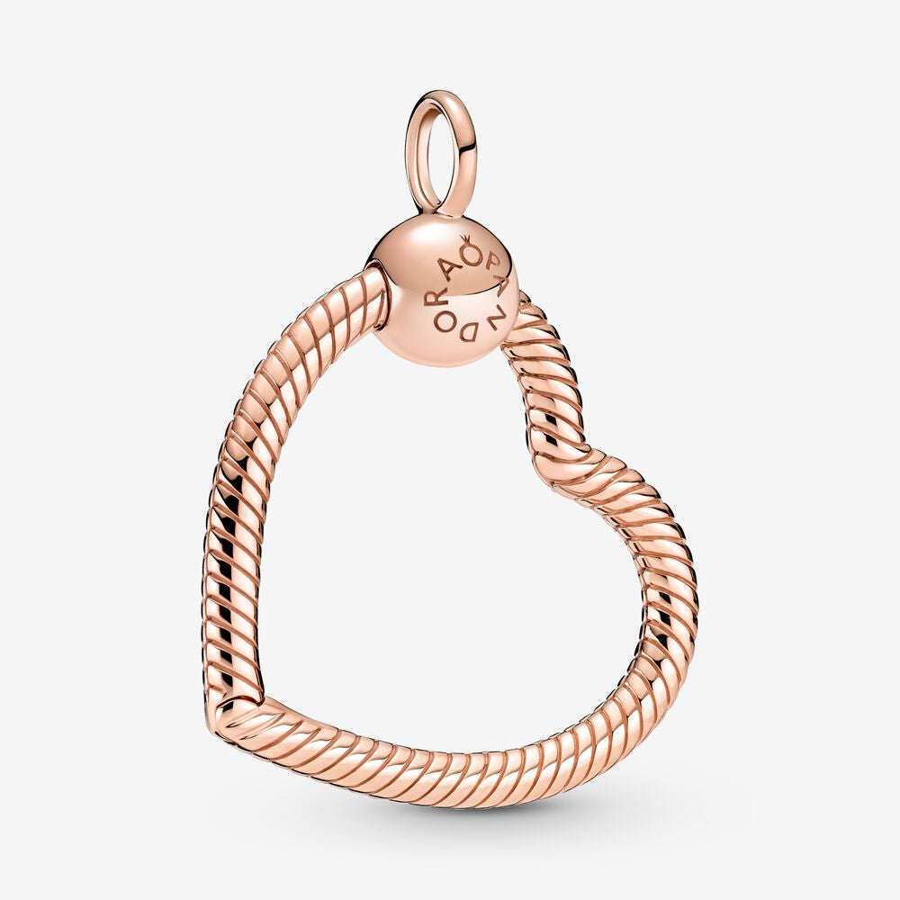 【Moments】Pan Heart Charm Pendant 925 silver 399384C00 389384C00 Compatible With Moments charm