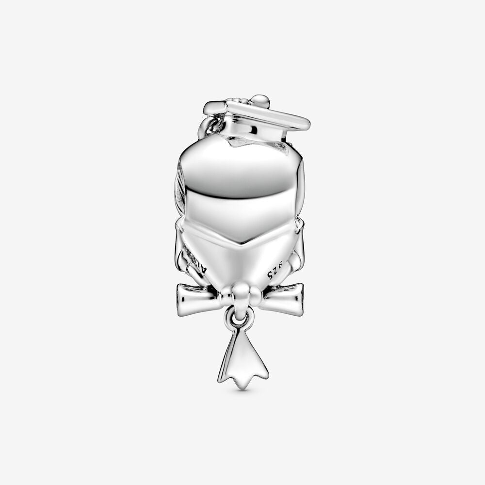 【Moments】Pan Wise Owl Graduation Charm  798907C01  925 Silver  for women