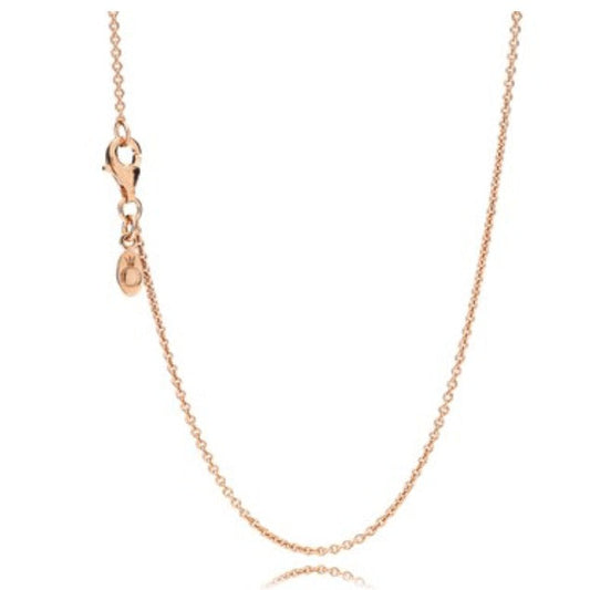Pan Classic Cable Chain Necklace Rose gold Anchor Chain necklace  chains 580413 368727C00 580413