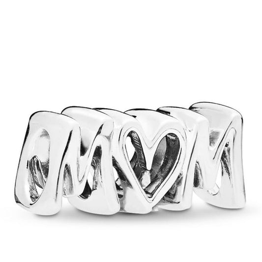 【Moments】MOM SCRIPT CHARM  925 silver letter Mother's Day 797778