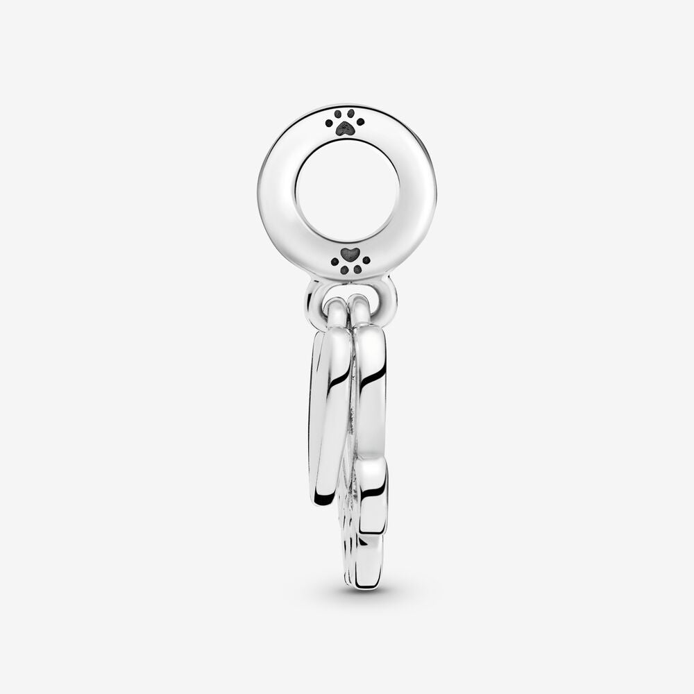 【Moments】Pan Hearts & Paw Print Dangle Charm 799360C00 925 Silver animal pendant 2021