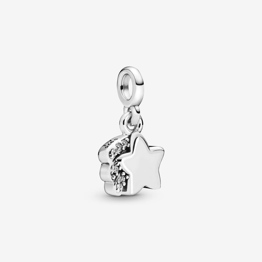 【ME】【ESSENCE】Collection Pan Me My Shooting Star Hanging Charm 925 Silver for women pendant