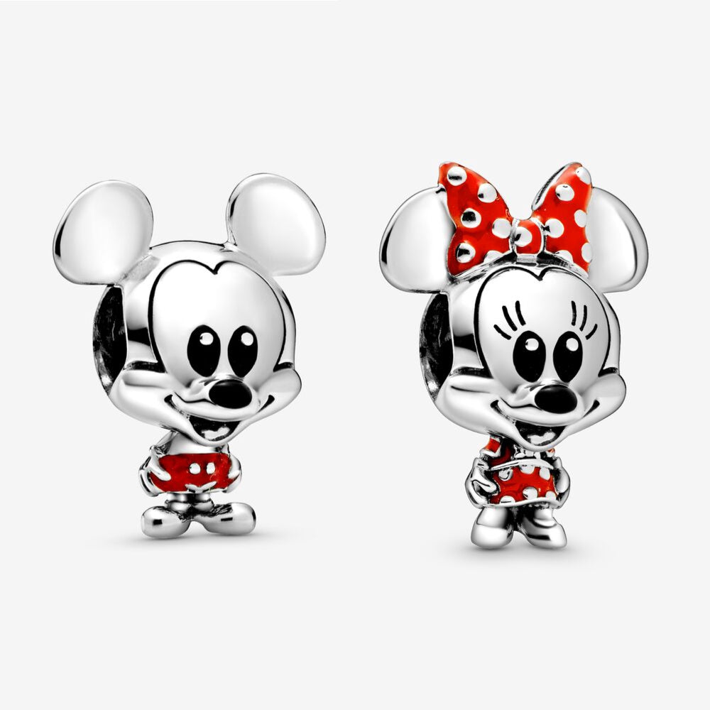 【Moments】Pan Mickey Mouse Red rousers Charm 798880C01 798880C02