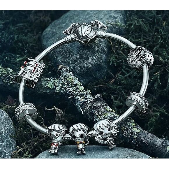 【Moments】Pan Hermione Granger Potter Charm 925 Silver for women Harry Potter Style  798629C01 798621C01 798626C01  798625C01