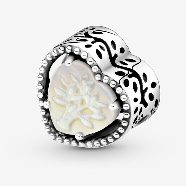 【Moments】Pan Openwork Heart & Family Tree Charm People 799413C01 925 Silver 2021 Mother's Day