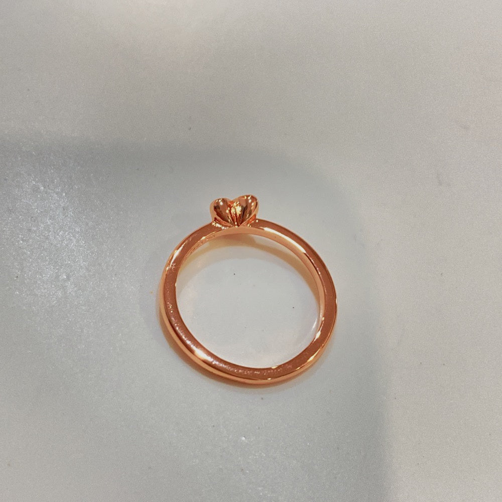 PAN Freehand Heart Ring rose gold 180092C00 Valentine's Day simplicity