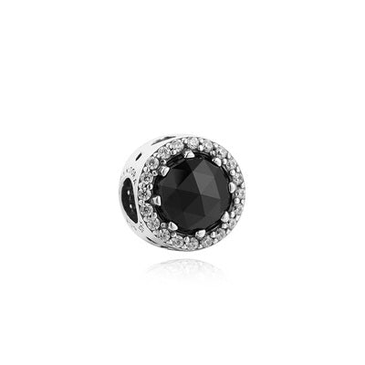 【Moments】Snow White Evil Queen's Black Magic Charm 925 silver Punk cross 797487NCK