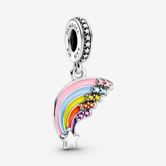 【MOMENTS】PAN Colourful Rainbow Dangle Charm 925 Silver 799351C01