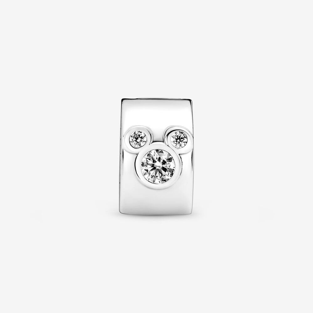 【Moments】PAN Mickey Mouse & Minnie Mouse Clip Charm disny 925 silver 790111C01 Valentine’s Day