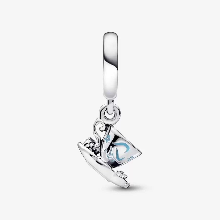 【Moments】Pan Magical Cup of Tea Dangle Charm 925 silver 792207C01 blue pendant Sterling silver