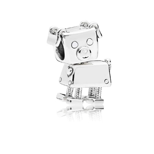 【MOMENTS】BOBBY BOT DOG CHARM 925 silver cute pendant Move for pan 797551EN12