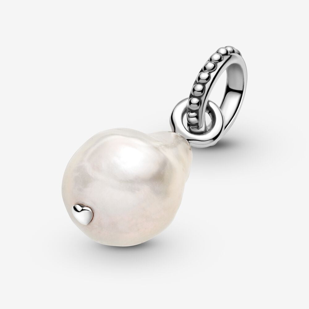 【MOMENTS】Pan Freshwater Cultured Baroque Pearl Pendant Charm 925 Silver for women pendant 399427C01