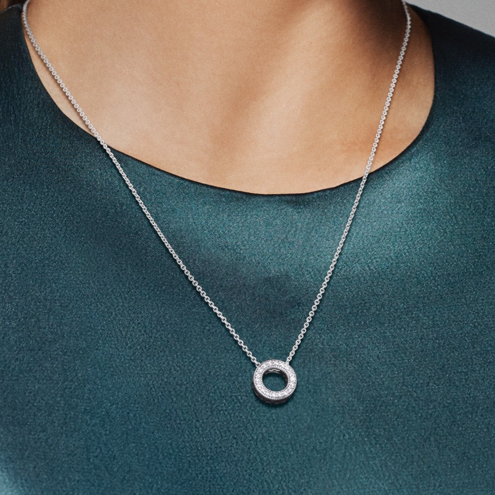 PAN logo reversible collier heart necklace  Small circle necklace 368651C01 368651C01 387436C01 580514CZ 397436CZ 590514CZ