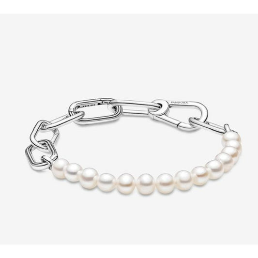 【ME】【ESSENCE】ME Pearl Bracelet 599694C01 Compatible With ME Bracelet 925 silver DIY bracelet