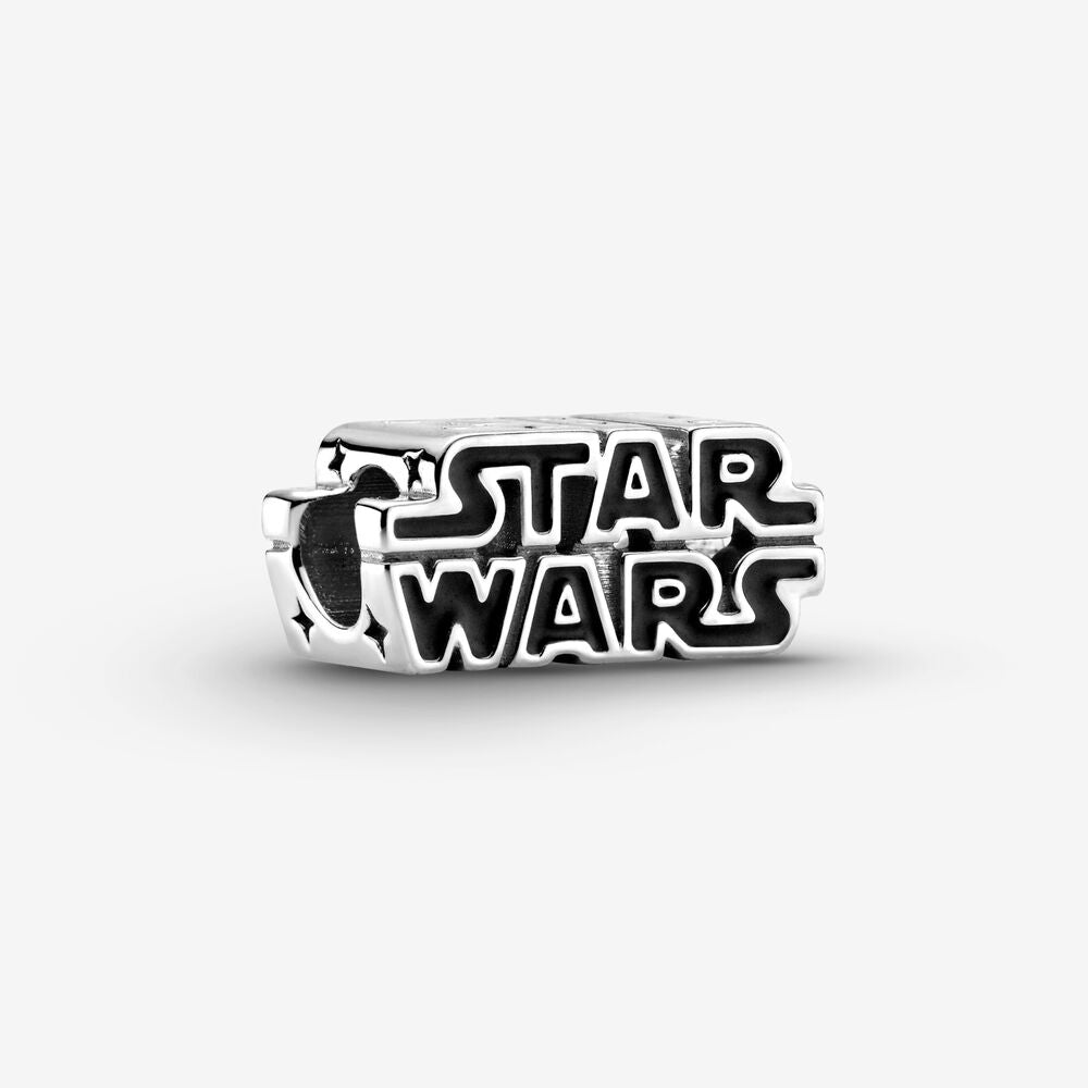 【Moments】Star Wars PAN St** Wars Silver 3D Logo Charm gold 925 silver 799246C01 769247C01