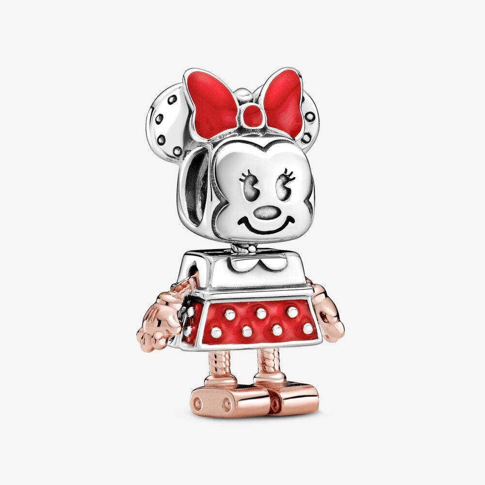 【Moments】Pan Limited Edition Mickey Mouse Robot Charm Minnie charm 789073C01 789090C01