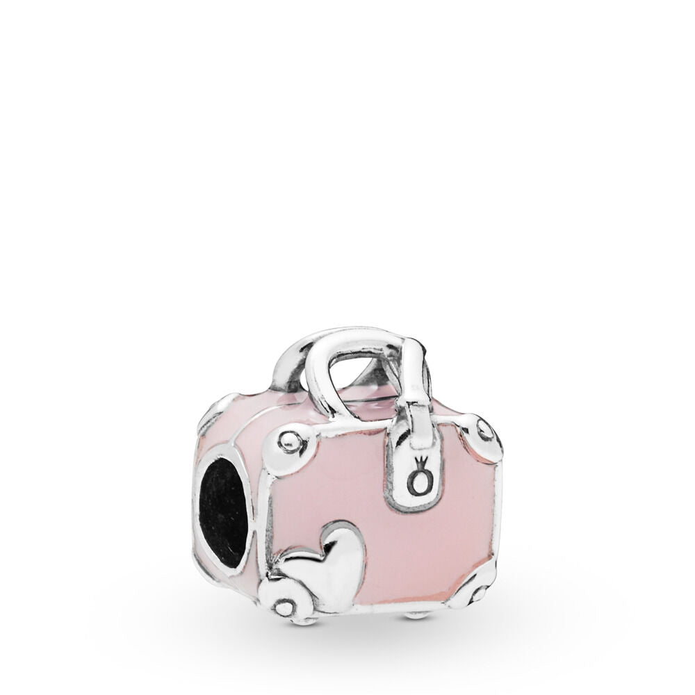 【Moments】PAN Pink Travel Bag Charm  925 Silver for women 798063EN124