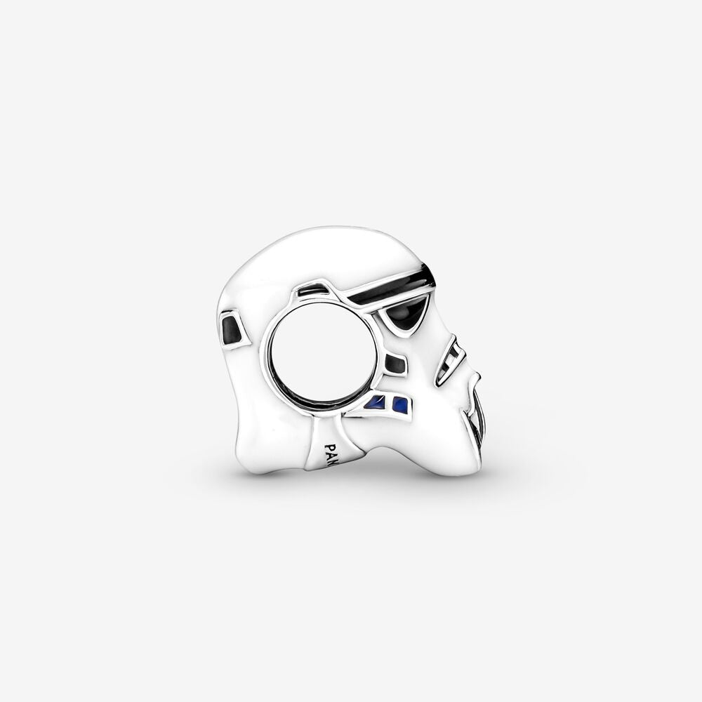 【Moments】Helmet Charm white 791454C01 925 silver planet star fighting