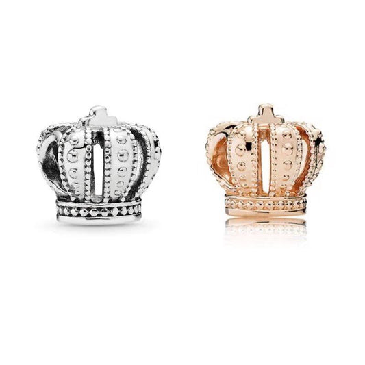 【Moments】PAN CROWN JEWELS ROYAL CROWN SILVER CHARM 925 Silver rose gold for women 790930 780930