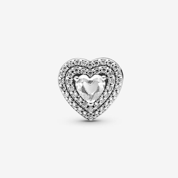 【Moments】Sparkling Leveled Hearts Charm 799218C01 759517C01 925 99218C02 789218C01 Sterling silver Christmas