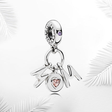 【Moments】Perfect Mum Hanging Charm 925 silver pink pendant for pan 797059NSP