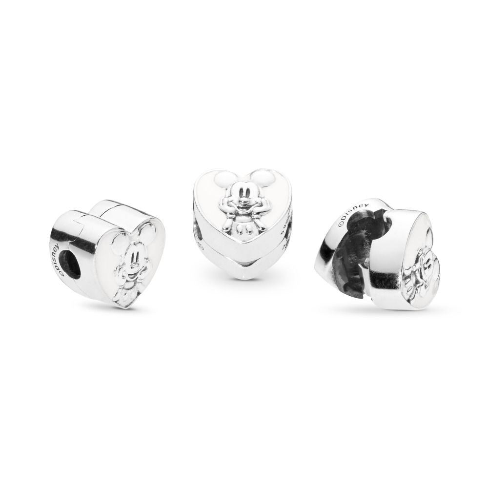 【Moments】Pan DISNEY VINTAGE MICKEY CLIP 925 Silver for women CHARM 797169EN12