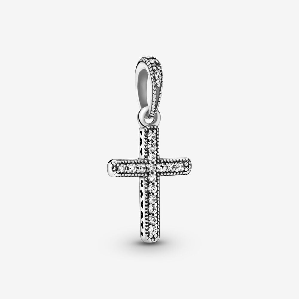 【Moments】Pan Gold Sparkling Cross Pendant Gold 359521C01
