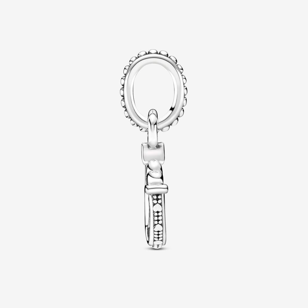 【Moments】PAN People Good Luck Horseshoe Dangle pendant Charm 799157C01 925 silver