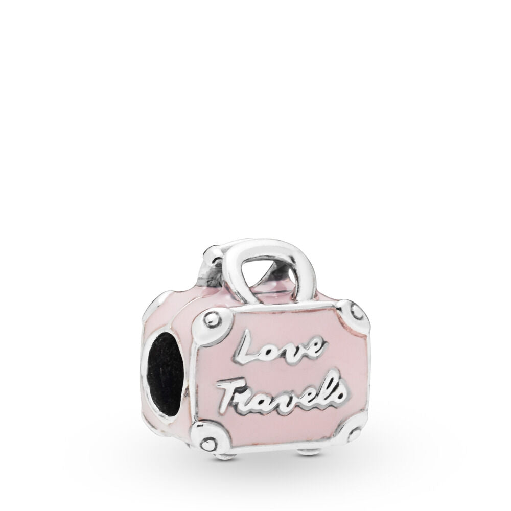 【Moments】PAN Pink Travel Bag Charm  925 Silver for women 798063EN124