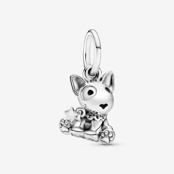 【Moments】Pan Kitty-Cat Hanging Bulldog Puppy Dog Dangle Labrador Charm Bull 925 Silver pendant 798011EN16 798010EN16 798009EN16 798008EN16