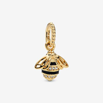 【Moments】PAN Shine Queen Bee Pendant charm gold 925 silver gold 368650C01 398840C01