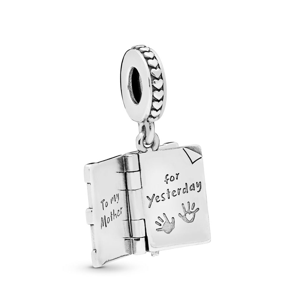 【Moments】Pan FAMILY BOOK HANGING CHARM 925 Silver for women pendant 798105