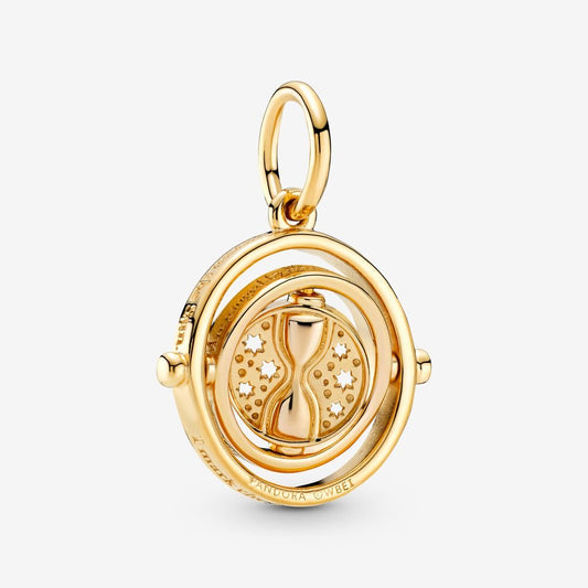 【Moments】PAN Harry Potter, Spinning Time Turner Pendant 369174C00 Necklace gold pendant