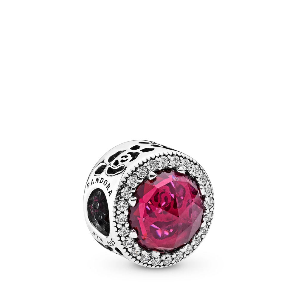 【Moments】Pan  DIS BELLE'S BEAUTY AND THE BEAST PINK ROSE CHARM 925 Silver  792140NCC