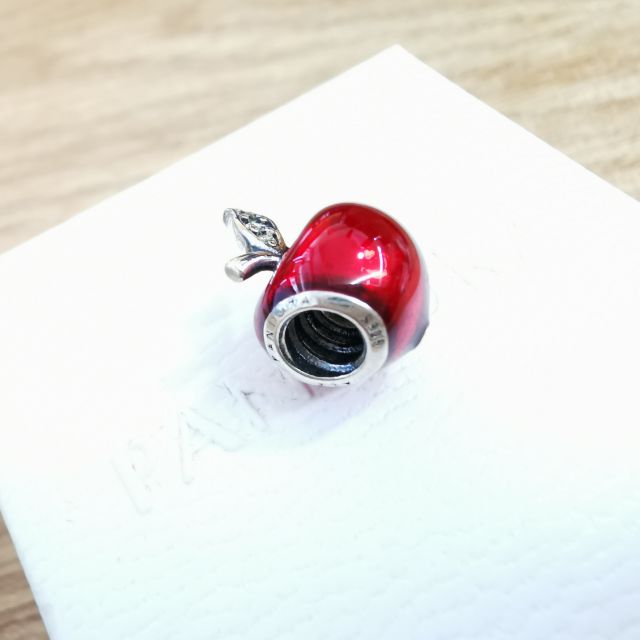 【Moments】DISN** SNOW WHITE'S RED APPLE CHARM 925 Silver  for women for pan 791572EN73