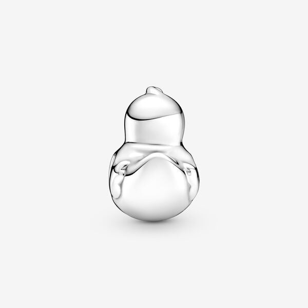 【Moments】PAN Polished Rubber Duck Charm  925 silver annimal for Women Girls 799554C01 Cute duck