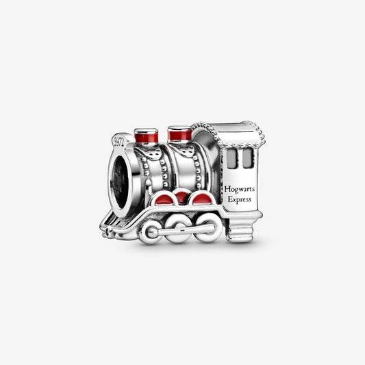 【Moments】Pan Hogwarts Express Train Charm 925 Silver for women Harry Potter Style 798624C01