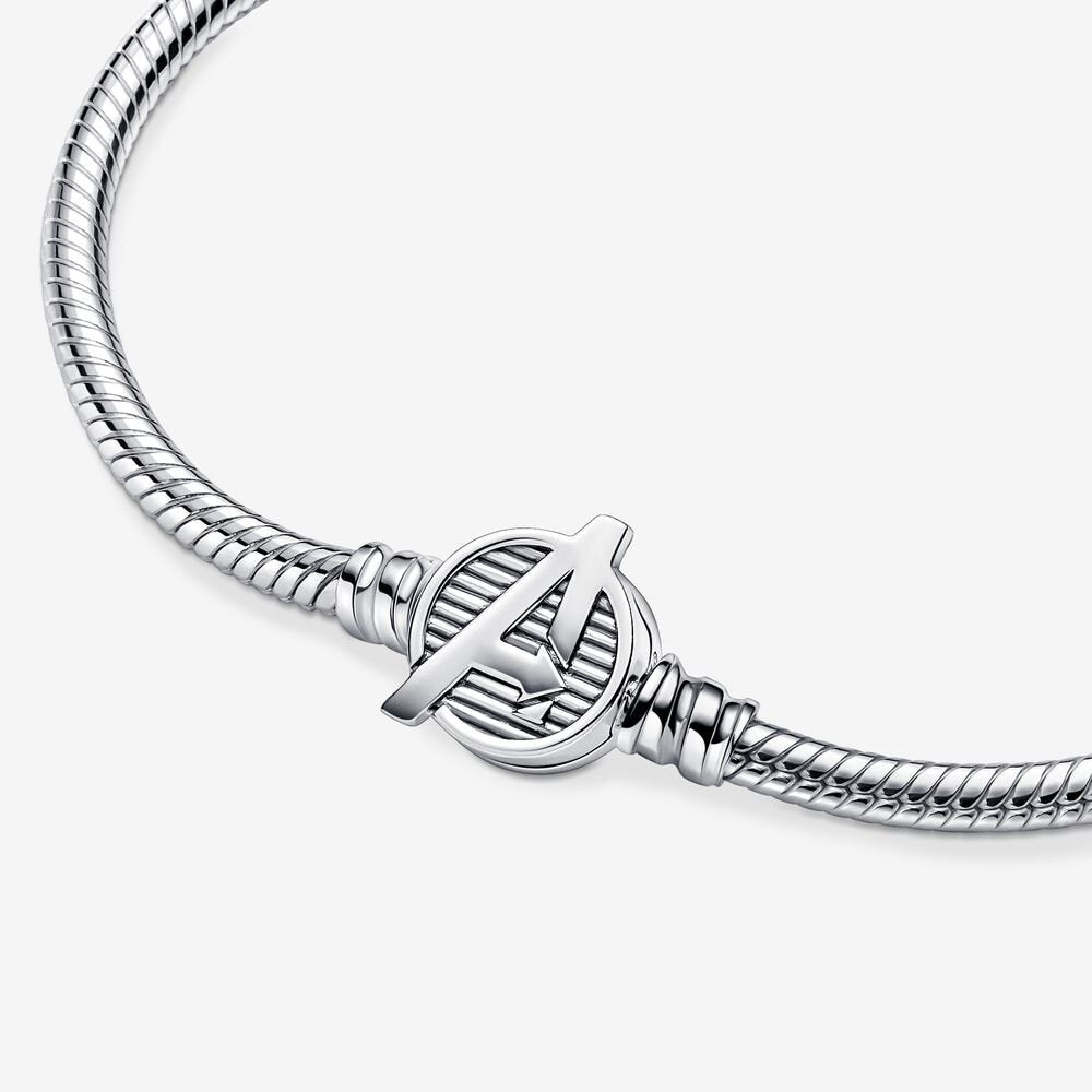 【Moments】Moments Butterfly Clasp Snake Chain Bracelet 590782C01 925 silver