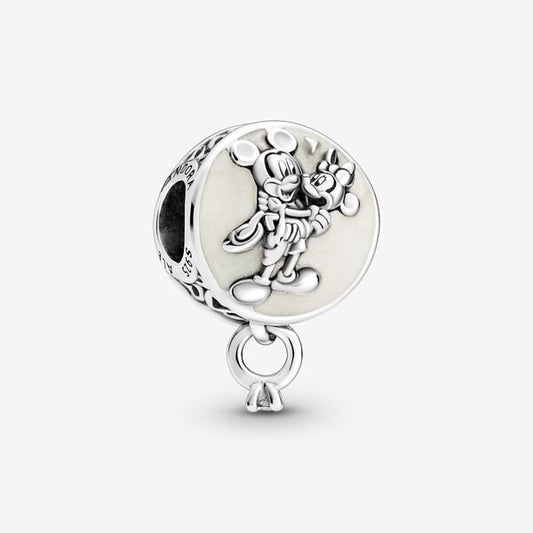 【Moments】Pan Mickey Mouse & Minnie Mouse Eternal Love Charm 799395C01 ring animal 925 Silver